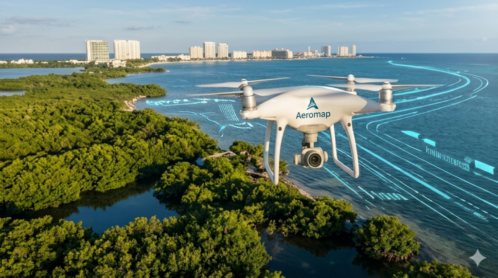 ¿Ortofoto o Ortofoto Georreferenciada? Todo lo que necesitas saber para tu proyecto en Cancún